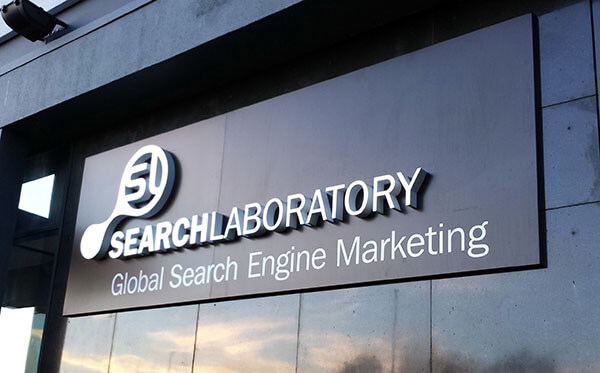 Search Laboratory Outdoor Signage